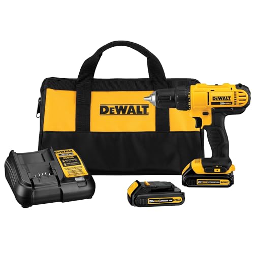 Unleash Your DIY Potential: A Deep Dive into the DEWALT 20V Max Cordless Drill/Driver Kit